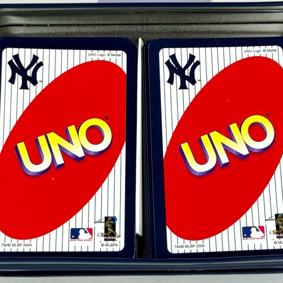 UNO New York Yankees 2004 Special Edition Card Game Tin – Sababa Toys MLB - Picture 6 of 7